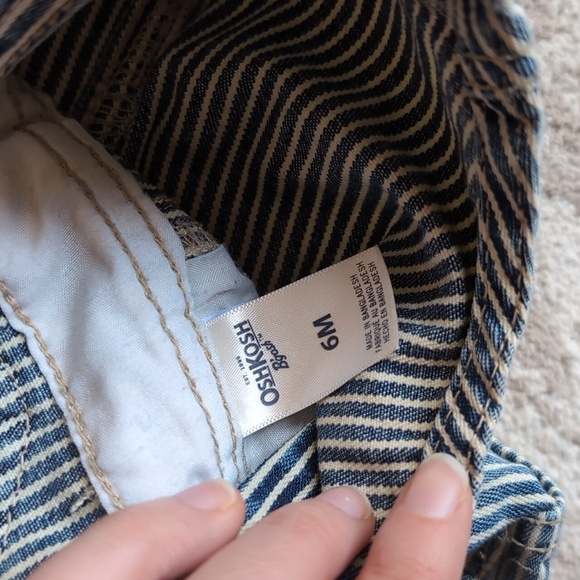 Osh Kosh Pinstripe Overalls - Picture 4 of 4